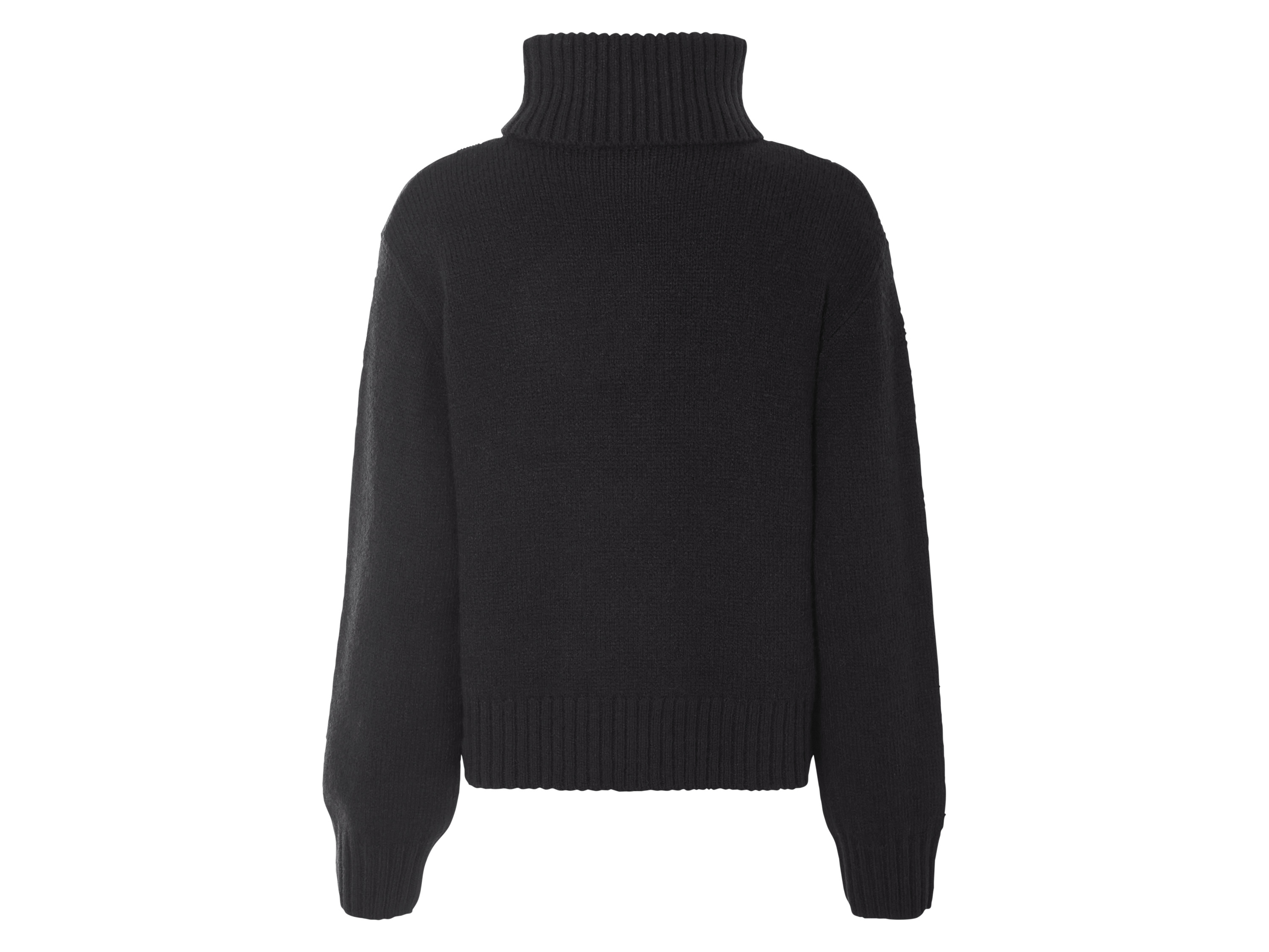 Thumbnail - esmara® Damen Pullover Grobstrick (Schwarz, M(40/42))