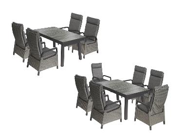 bellavista - Home & Garden® Dining-Set »Sydney/Dallas«, 5- und 7-teilig, mit Ausziehfunktion