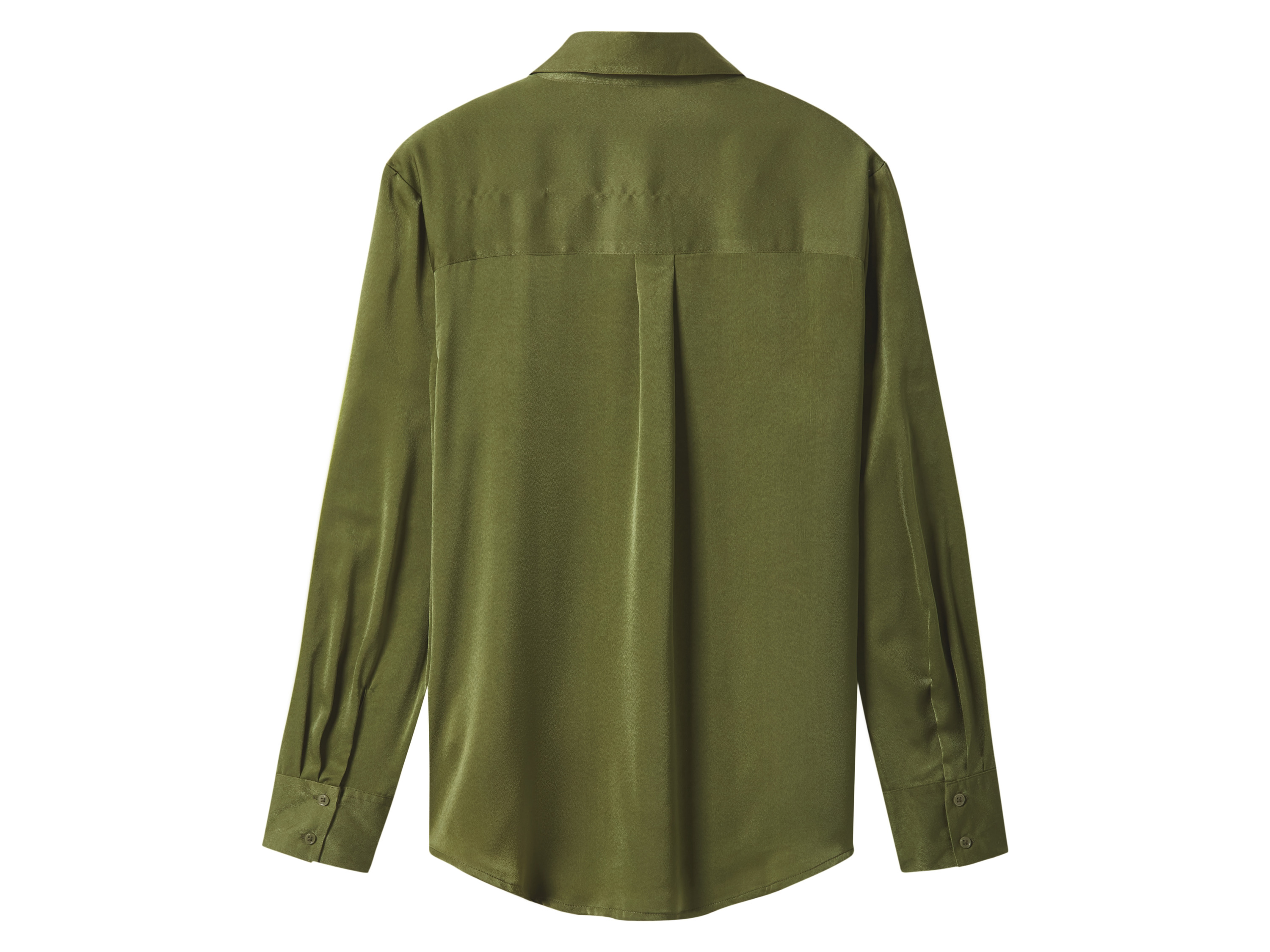 Thumbnail - esmara® Damen Satin-Bluse (Grün, 44)