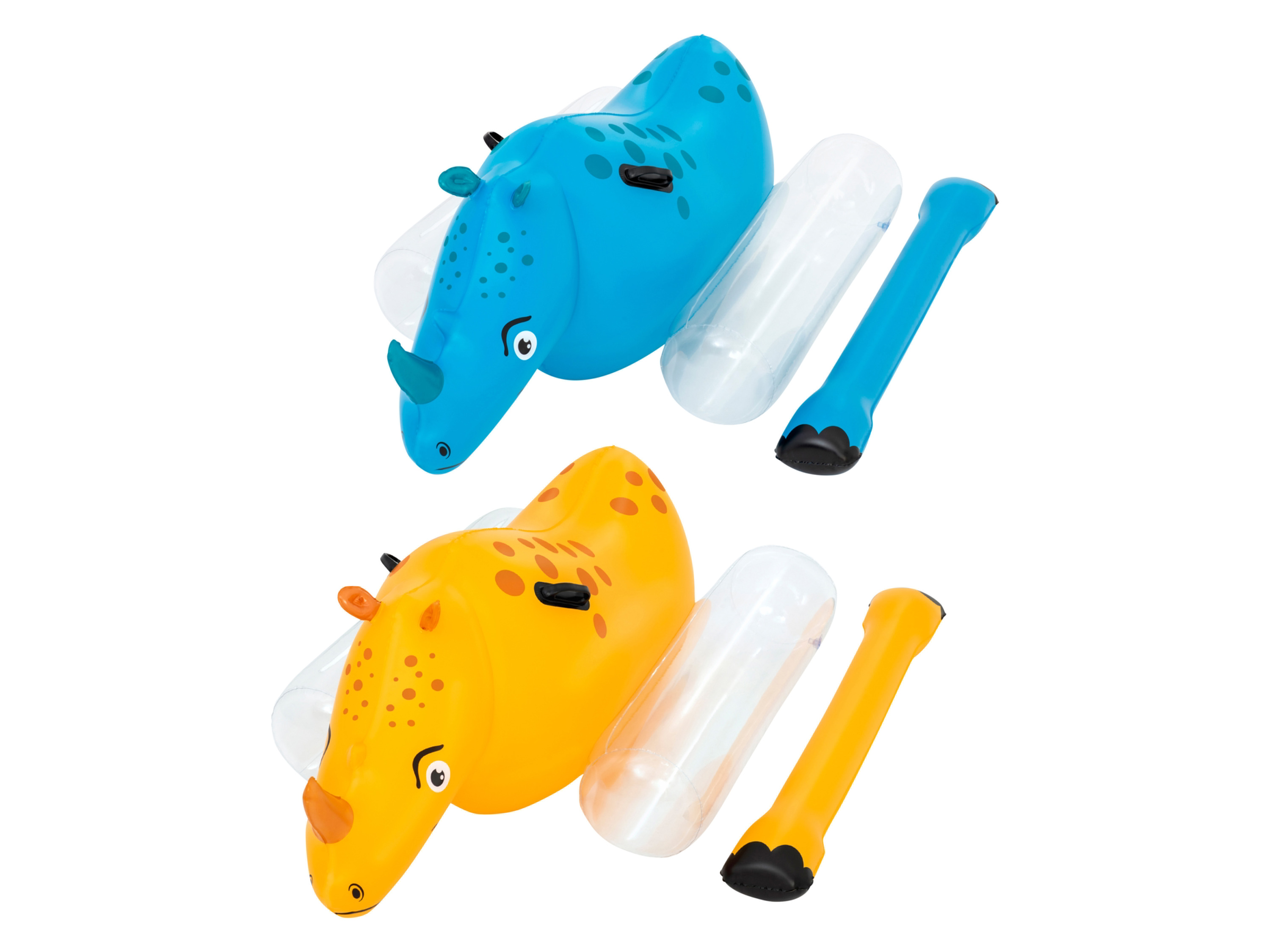 Bestway Poolspiel Rhino Rumble™, mit robusten Haltegriffe““ | gelb Lieferumfang: 1 Poolspiel, 2 Reparaturflicken““