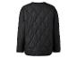 Schwarze Steppjacke.