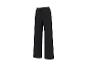 Schwarze weite Hose mit Kordelzug in der Taille