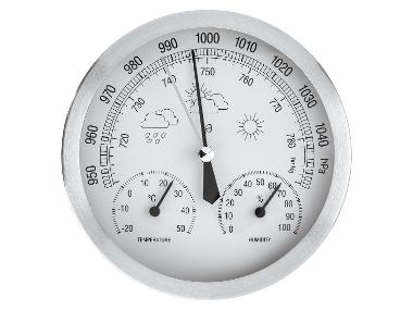 AURIOL® Analoge Wetterstation, Ø 13 cm