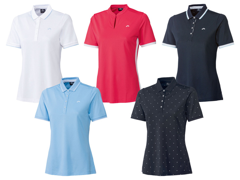 Gehe zu Vollbildansicht: crivit Damen Golf Poloshirt, kurzarm, schnelltrocknend und feuchtigkeitsableitend - Bild 1