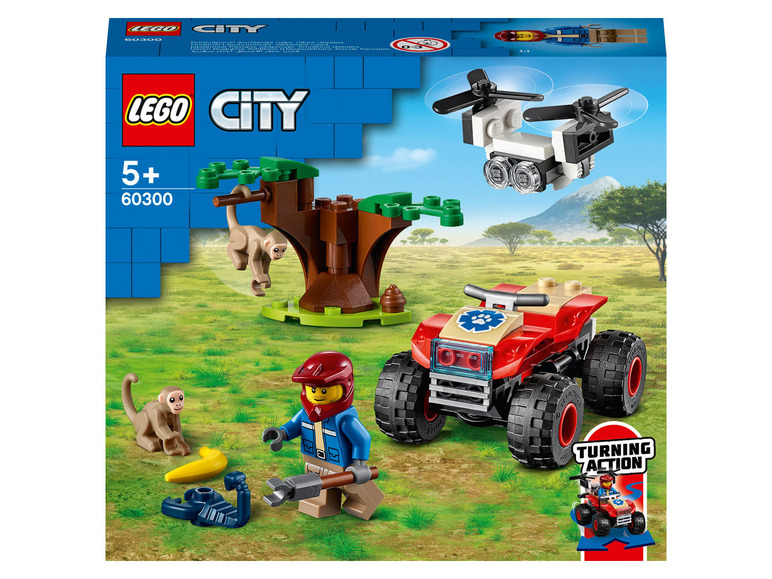 Gehe zu Vollbildansicht: LEGO® City 60300 »Tierrettungs-Quad« - Bild 1