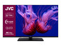 Ein 43 Zoll JVC QLED Fernseher mit Dolby Vision Atmos und Tivo-Funktion.