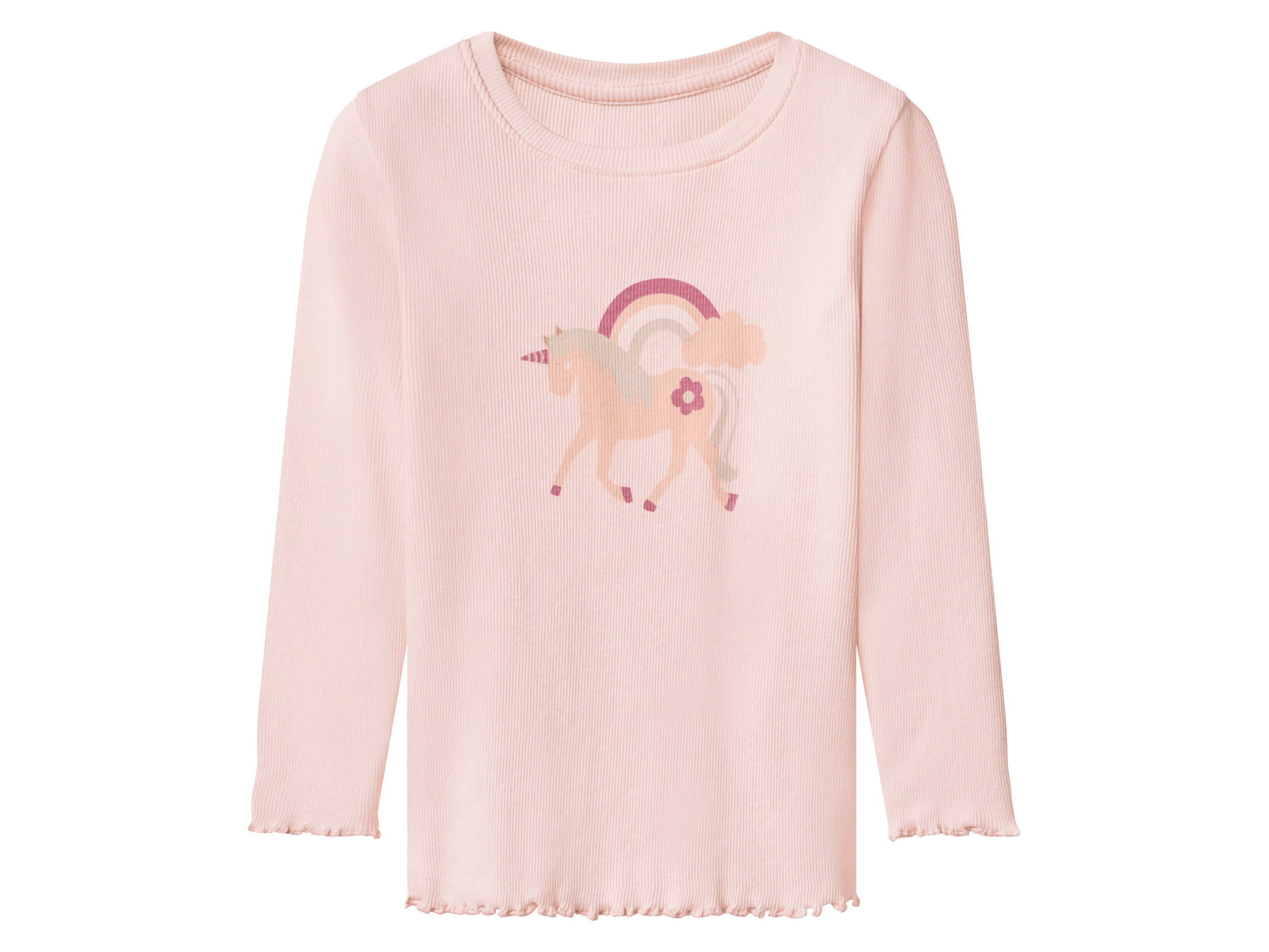 Thumbnail - lupilu® Kleinkinder Pyjama lang (Rosa, 98/104)