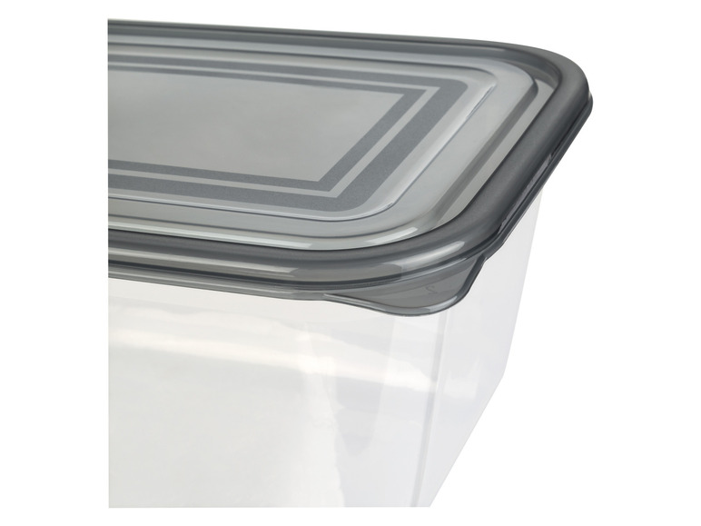 Gehe zu Vollbildansicht: ERNESTO® Kühlschrankdosen-Sets, mit Deckel, nestbar - Bild 6