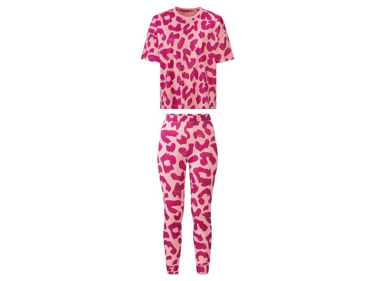 Gehe zu Vollbildansicht: esmara® Damen Pyjama mit hohem Baumwollanteil - Bild 7