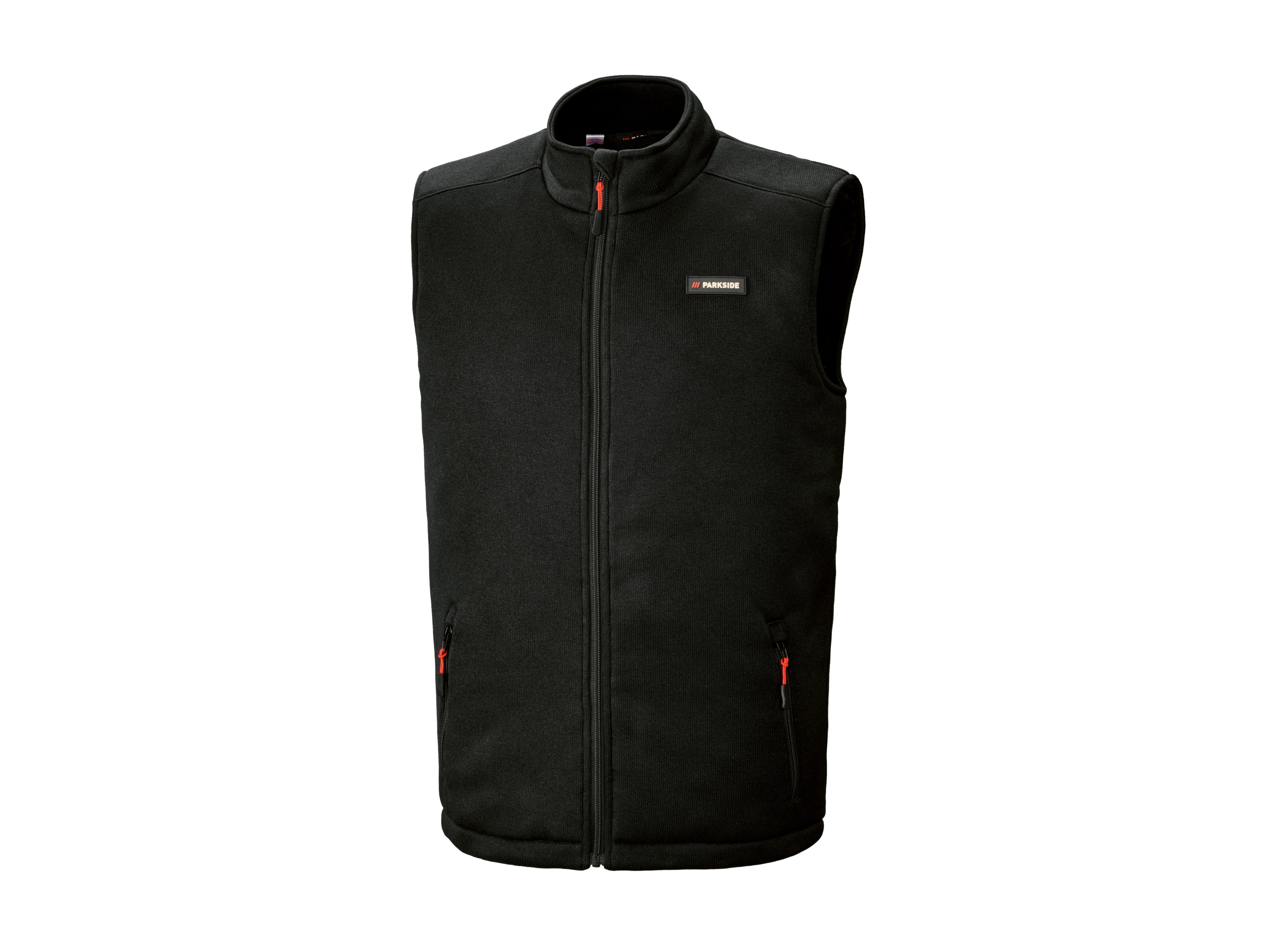 PARKSIDE® Herren Strickfleece-Weste (Schwarz, XL (56/58))""