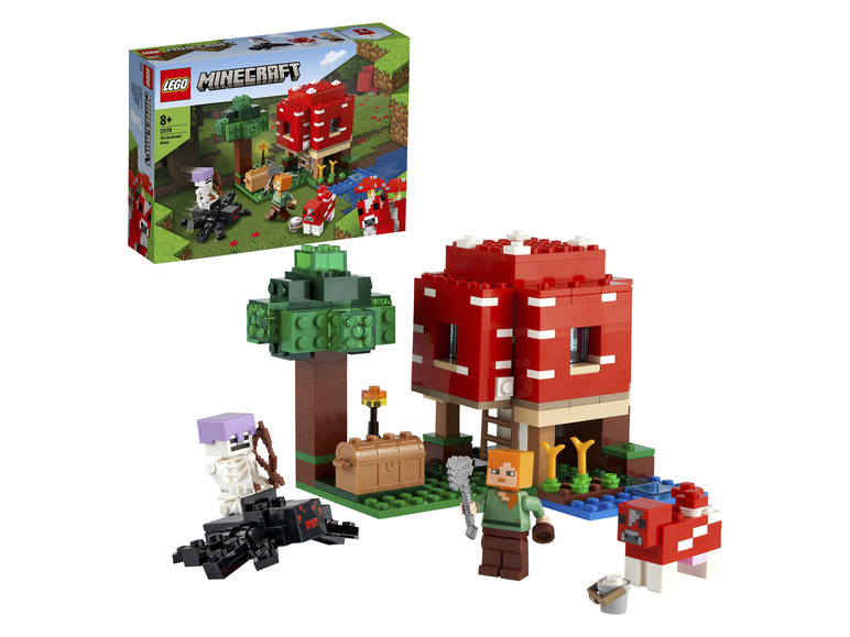 Lego Minecraft 21179 »Das Pilzhaus« | Konstruktionsspielzeug