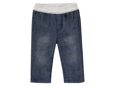 KANZ - Baby Denim Hose, mit elastischem Bund (dunkelblau, 68)