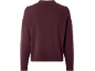 Burgunderroter Polopullover, Rückansicht