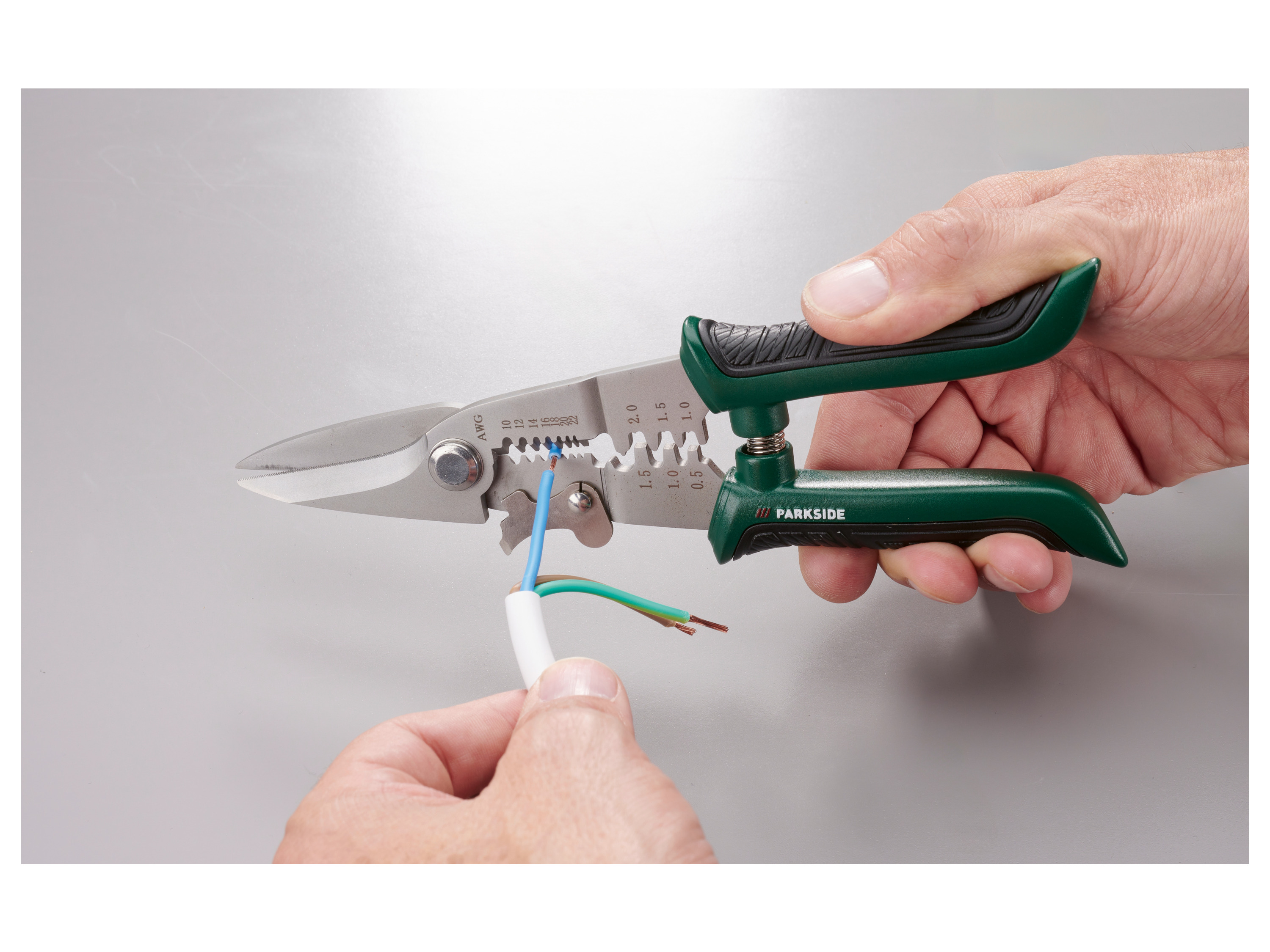PARKSIDE® Multi-Abisolierzange 180 mm / Kabelschere 180 mm / Kabelschere 205 mm – Bild 2 von 4