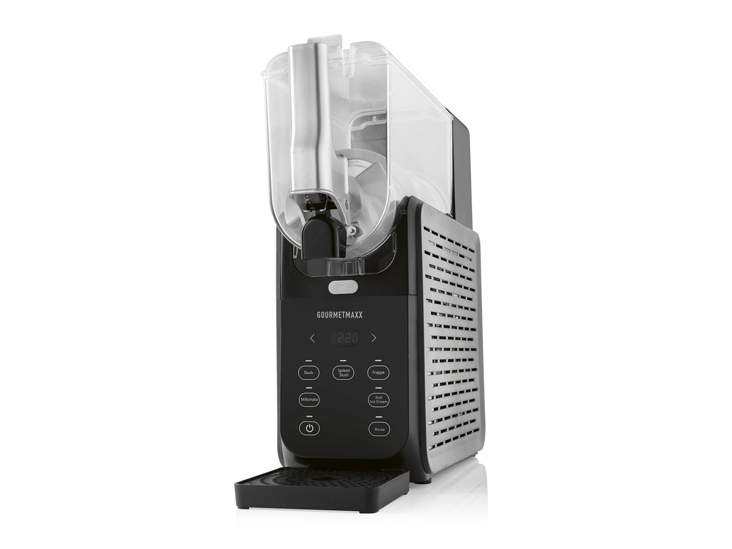 GourmetMaxx GOURMETmaxx Slushy Ice Maker 200W schwarz/grau Machine à granité 2.8 l 3