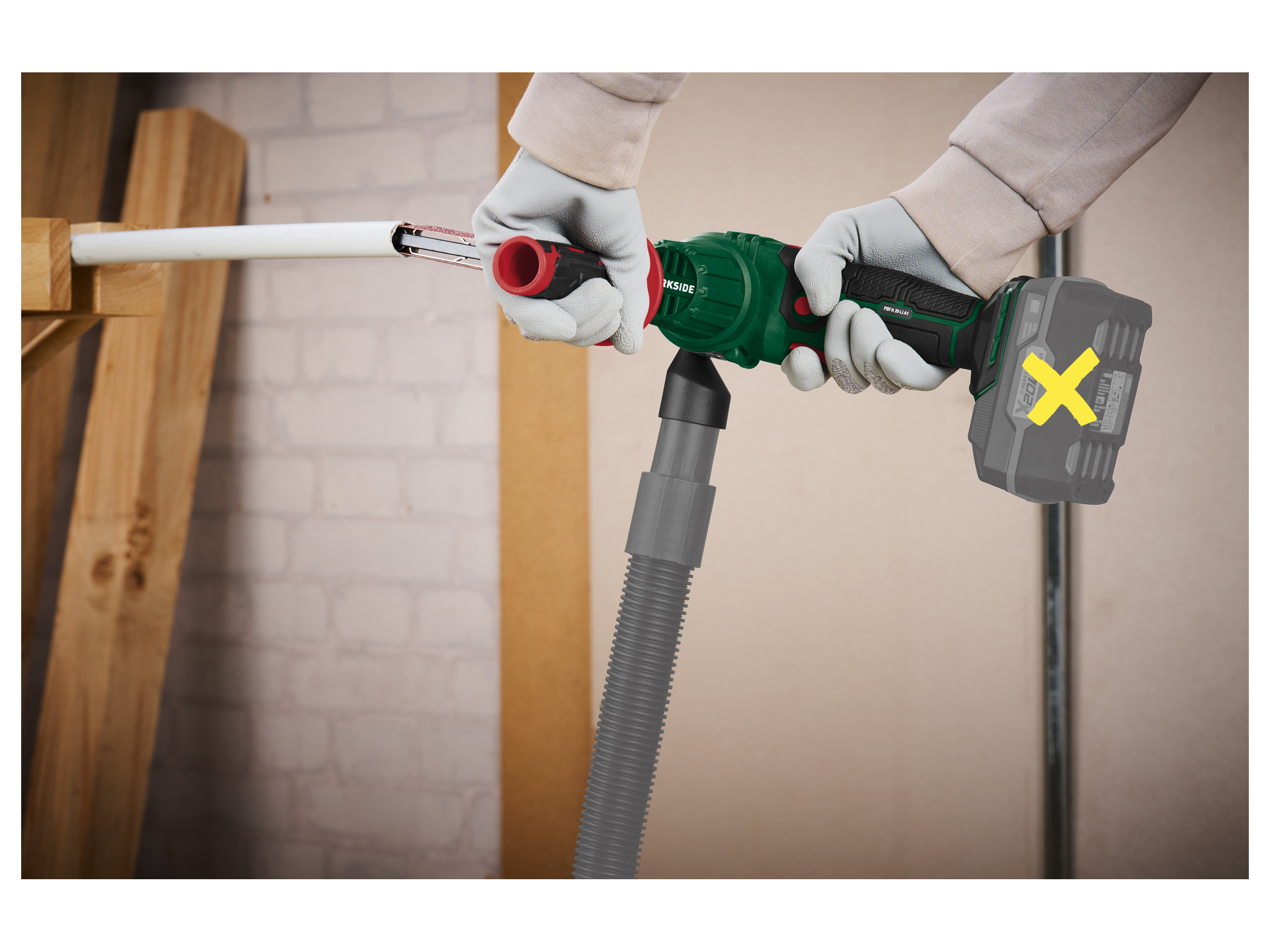 Thumbnail - PARKSIDE® 20 V Akku-Bandfeile »PBFA 20-Li A1«, ohne Akku und Ladegerät