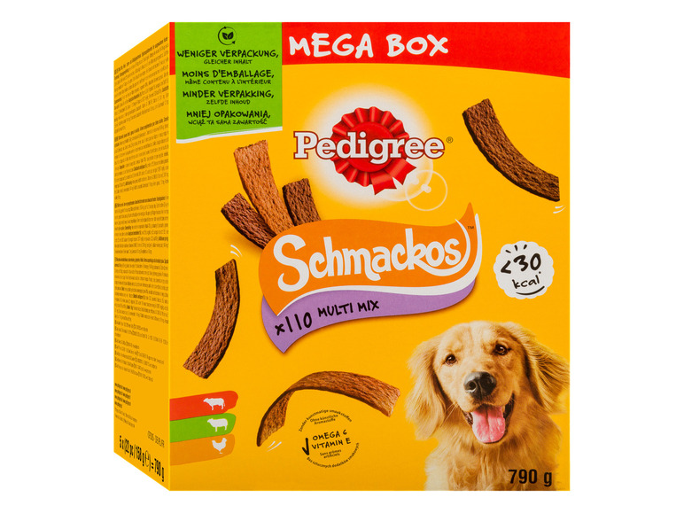 Gehe zu Vollbildansicht: Pedigree Snacks Schmackos Mega Box 790 g - Bild 1