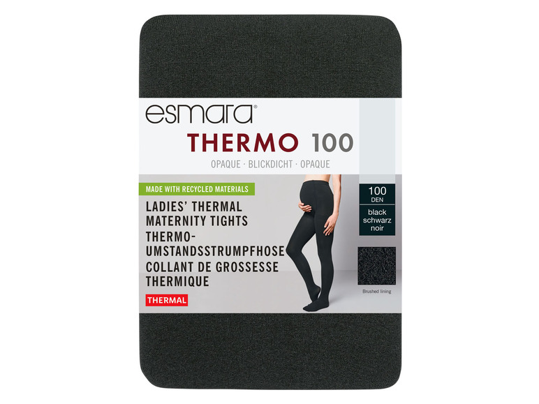 Gehe zu Vollbildansicht: esmara Damen Thermo-Umstandsstrumpfhose / -leggings mit Vliesinnenseite - Bild 7