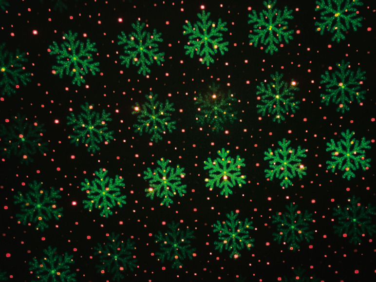 LIVARNO home Laser Projektor »Weihnachten«, mit Beleuchtungsvarianten effektvollen