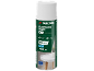 Weißer matter 2-in-1 Sprühlack für innen und außen, wetterbeständig, 400 ml.