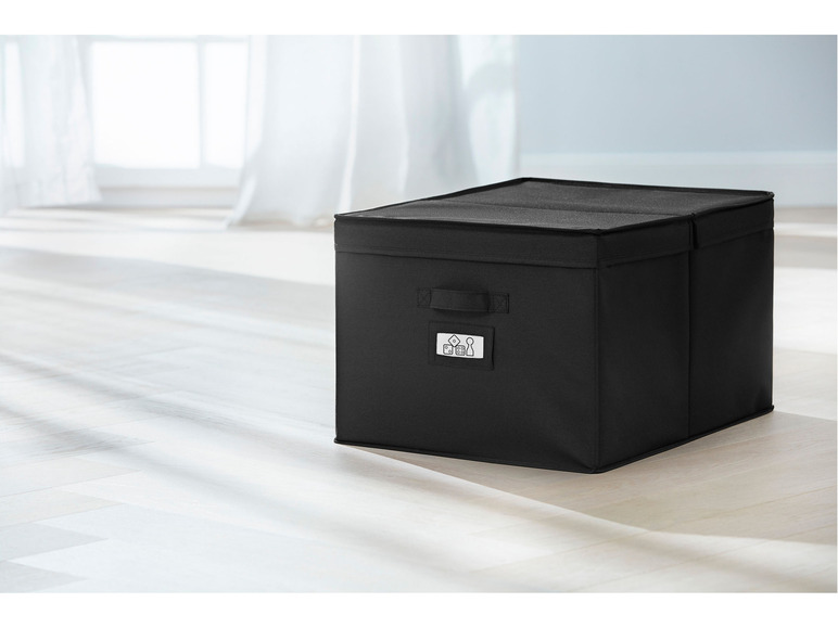 Gehe zu Vollbildansicht: LIVARNO home Aufbewahrungsbox / Schubladenaufbewahrung, mit verstärktem Einlegeboden - Bild 3