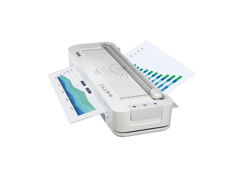 Tronc Schneidemaschine schneidet Diagramme.