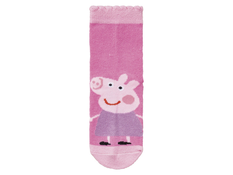 Gehe zu Vollbildansicht: Kleinkinder Mädchen Socken, 3 Paar, mit Baumwolle - Bild 4