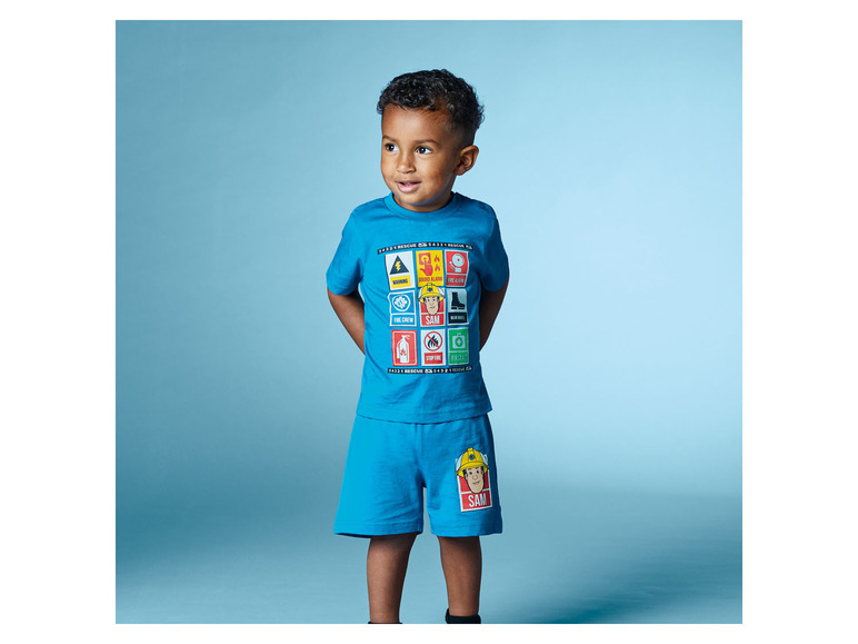 Gehe zu Vollbildansicht: Kleinkinder Jungen Pyjama, mit coolem Print - Bild 17