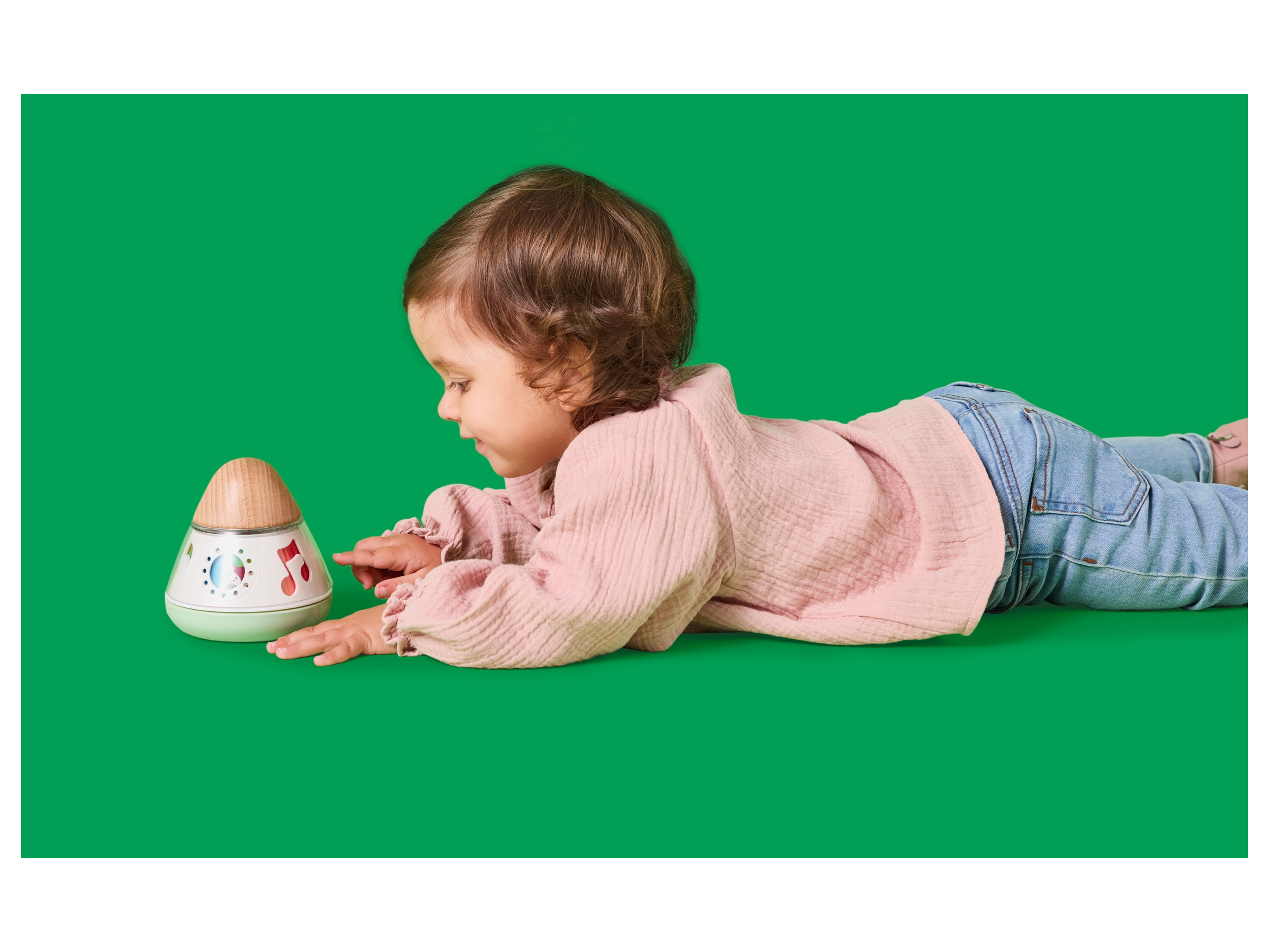 Thumbnail - lupilu® Holz Baby Klangspielzeug (Musikkreisel)