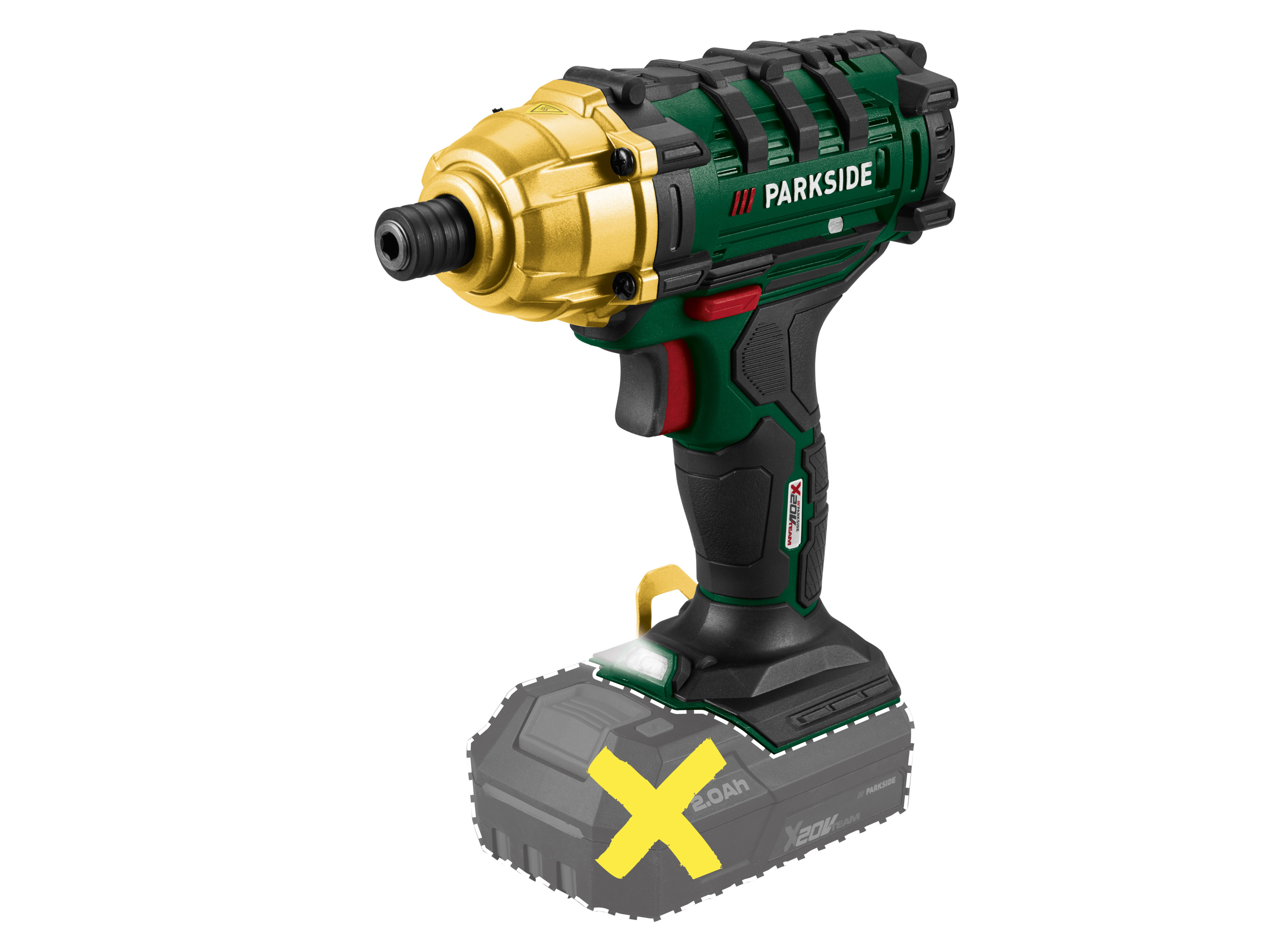 PARKSIDE® 20 V Akku-Drehschlagschrauber Limited-Edition »PDSSA 20-Li C3«, ohne Akku und Ladegerät – Bild 4 von 4