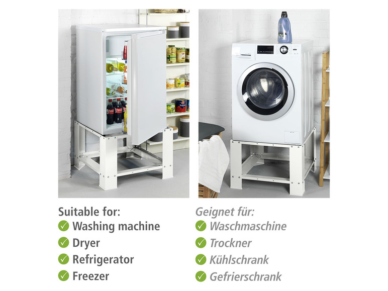 Gehe zu Vollbildansicht: Wenko Waschmaschinen / Trockner Unterbaugestell - Bild 18