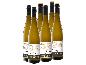 Sechs Flaschen Weißwein Struktur Chardonnay Mosel trocken.