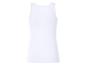 Weißes Damen-Tanktop, Rückansicht