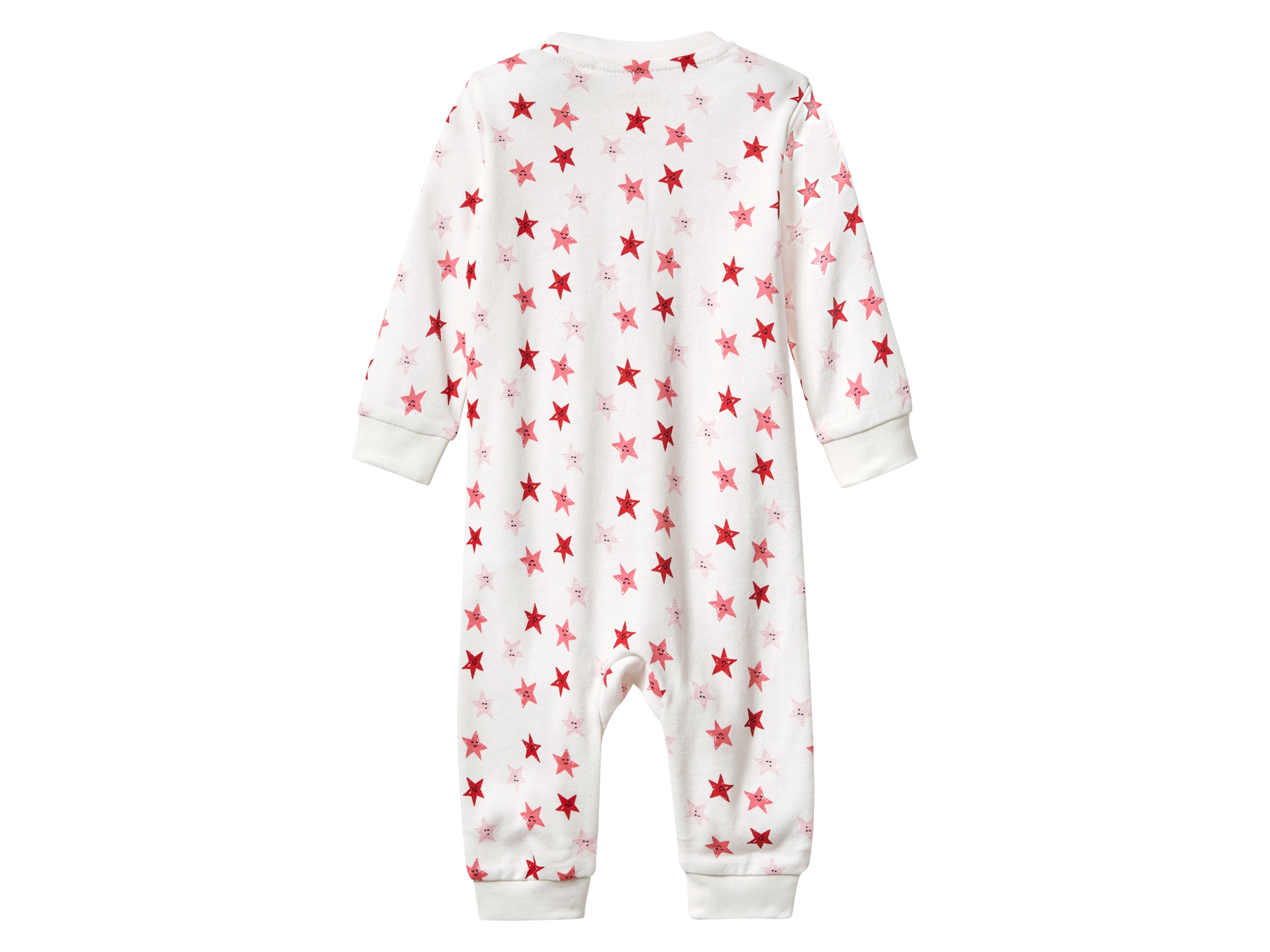 Thumbnail - lupilu® Baby Schlafoverall, aus reiner Bio-Baumwolle (Weiß, 50/56)