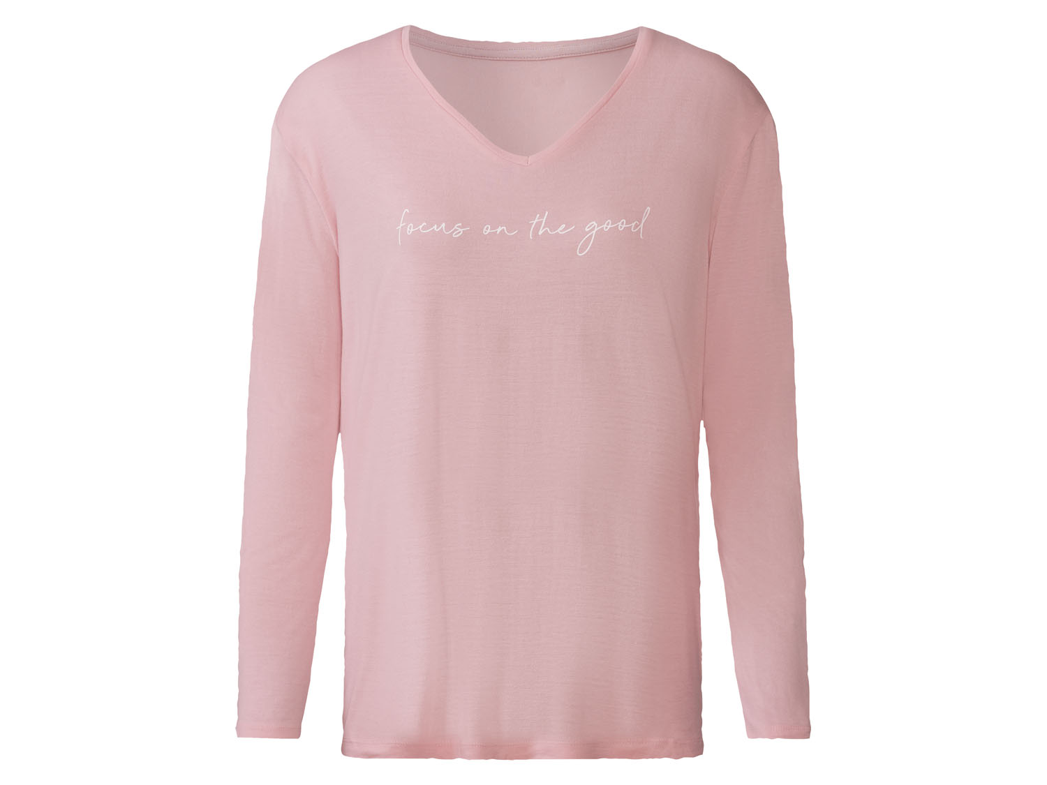 ESMARA® Damen Langarmshirts 2er (blau/pink, S(36/38)) – Bild 2 von 4