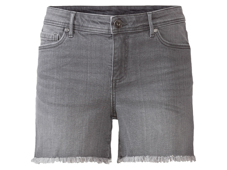 Gehe zu Vollbildansicht: esmara Damen Jeansshorts, normale Leibhöhe, im 5-Pocket-Style - Bild 4