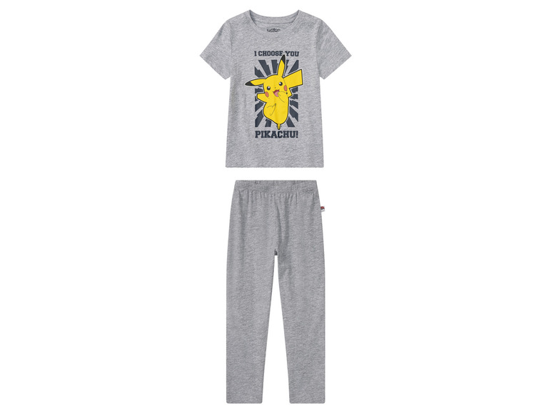 Gehe zu Vollbildansicht: Kleinkinder Jungen Pyjama mit Rundhalsausschnitt - Bild 5