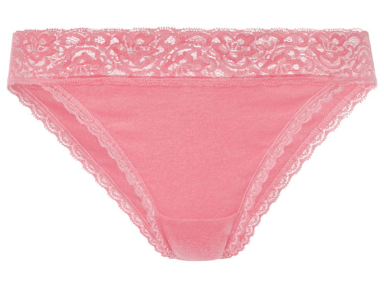 Gehe zu Vollbildansicht: esmara® Damen Minislips, 5 Stück, mit eleganter Spitze - Bild 8