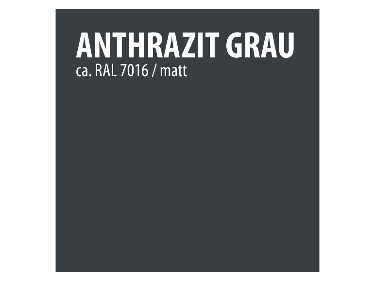 Anthrazit Grau RAL 7016 matt.