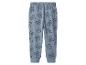 Blaue Kinder-Pyjamahose mit Mickey-Mouse-Aufdruck.