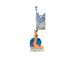 KLEIN Bluey Kinder-Reinigungsset mit Besen, Kehrblech und Handfeger.