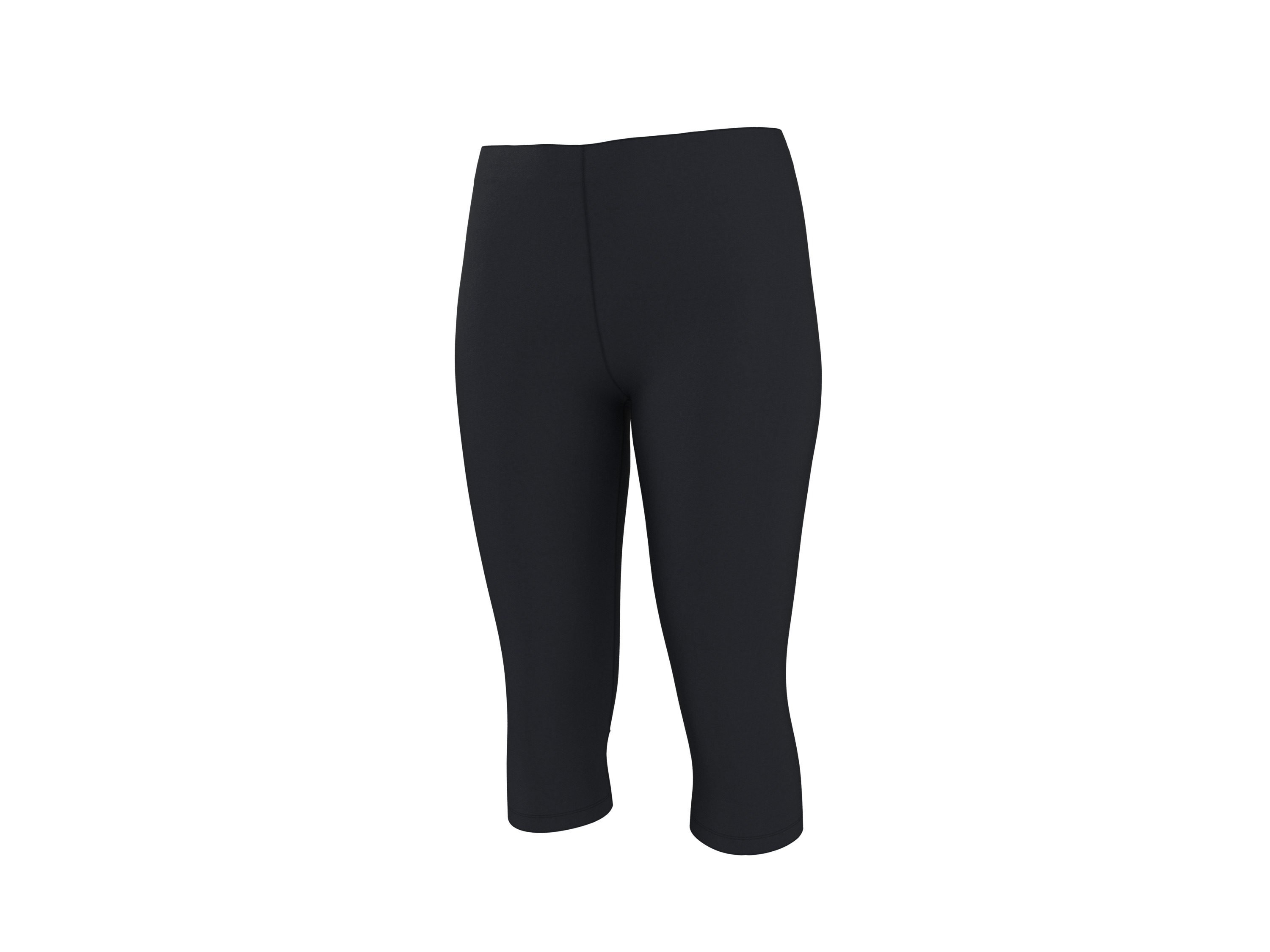 ESMARA® Damen Capri-Leggings (Schwarz, M(40/42)) – Bild 3 von 3