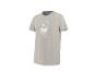 Beiges T-Shirt mit Sonnen- und Wellengrafik und der Aufschrift „SUMMER STATE“.