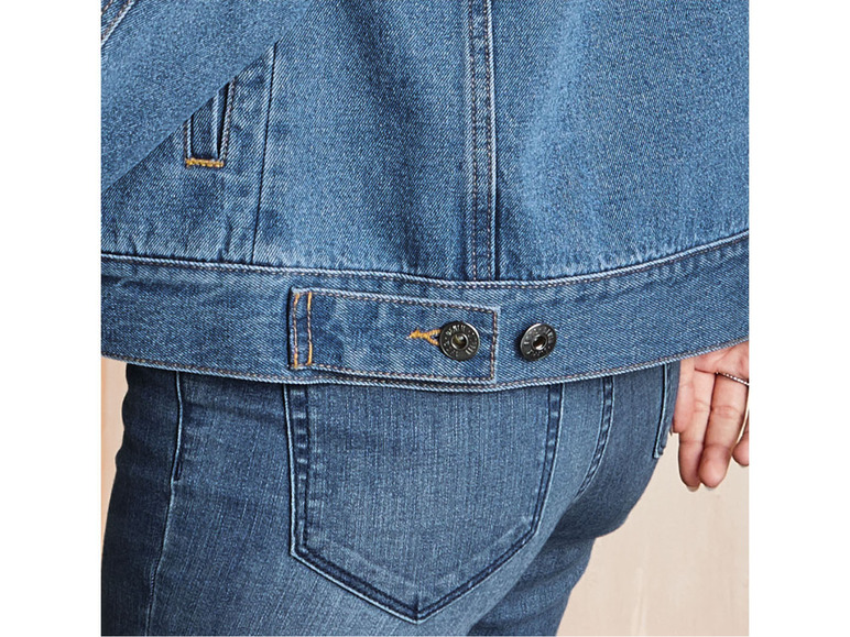 Gehe zu Vollbildansicht: esmara® Damen Jeansjacke, im angesagten Oversize-Look - Bild 6