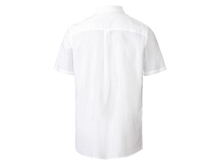 Gehe zu Vollbildansicht: LIVERGY® Herren Leinen-Hemd, Regular Fit, mit Kentkragen - Bild 8