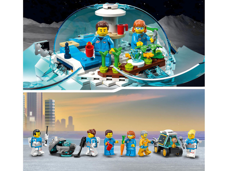 Gehe zu Vollbildansicht: LEGO® City 60350 »Mond-Forschungsbasis« - Bild 4