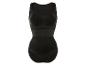 Schwarze Shapewear mit integriertem BH.