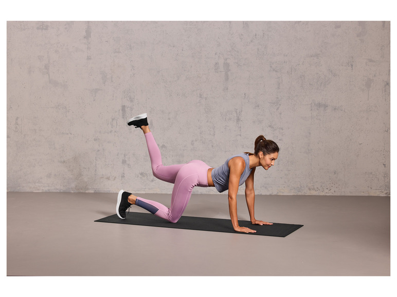 Fitness- und Yogamatte, 183 x 61 cm, mit Tragegurt