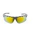Sonnenbrille mit gelben Gläsern.