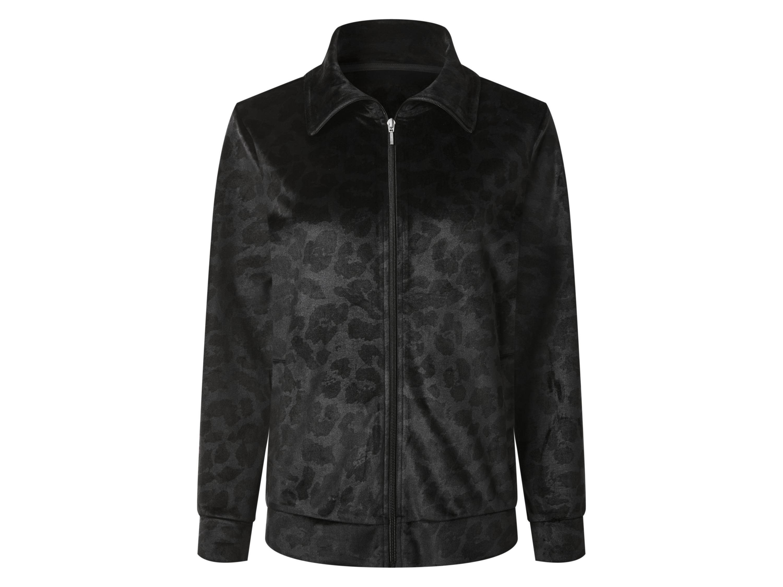 ESMARA® Damen Hausanzug Nicki (Schwarz, XS(32/34)) – Bild 2 von 4